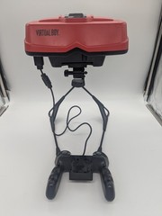 Nintendo Virtual Boy Console Headset Controller-Missing Battery Retro Untested