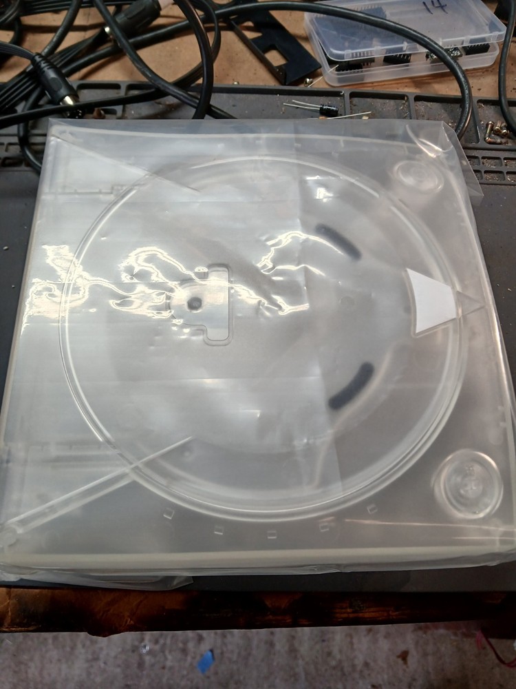 DREAMCAST CLEAR PLASTIC SHELL | US SELLER | NEW IN BOX