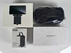 Retroid Pocket Mini V2 5 Dual Screen Case Add-On Clip New Open Box Android
