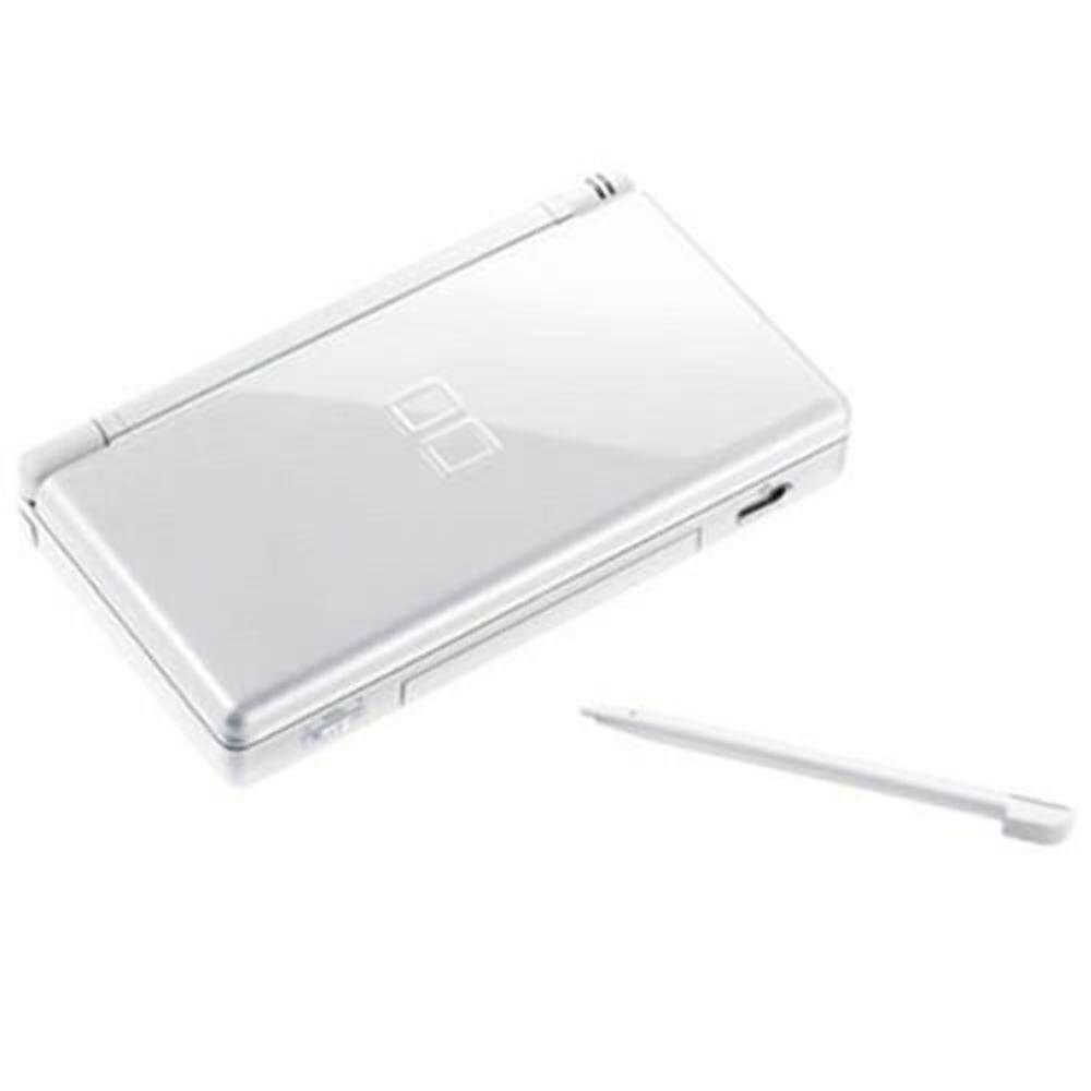 Nintendo DS Lite Rare Asian Release + Extra Battery! – Crystal White Color