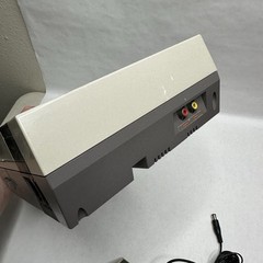 Original Nintendo NES Console Bundle Cables Controller Works Tested