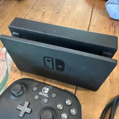 Nintendo Switch Console Bundle W/ Dock, 8 Games Extra Controllers Case ++ 256 GB