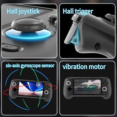 Anbernic RG556 Handheld Game Console 5.48inch AMOLED Screen Android13Game Player