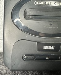 Sega Genesis Model 2 MK-1631 Console & 1 Controller,-Tested Working-NO CABLES