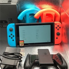 Nintendo Switch HAC-001(-01) 32GB Wi-Fi Console w/ Neon Red/Blue Joy-Con