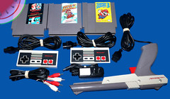 Restored Fully WORKING NES Console with Super Mario Bros 1 2 3 Tested NINTENDO