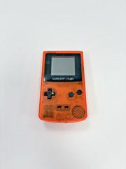 Refurbished Nintendo Game Boy Color Transparent Orange Handheld System