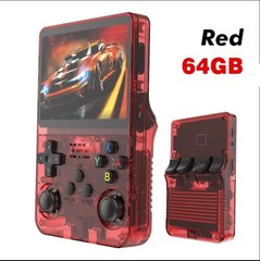 R36S Retro Handheld Game Console Linux System 3.5-inch IPS Screen Video Pl
