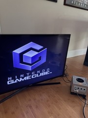 Nintendo GameCube Console – Silver – Gameboy Player (No Disc) – Great Condition