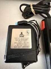 Atari 7800 ProSystem Console Bundle Tested Working w/ Controller Cables And Game