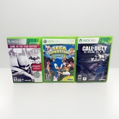 Microsoft Xbox 360 12GB Black Console Controller 3 Games Bundle Tested