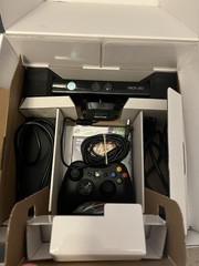 Microsoft Xbox 360 S Gaming Console and Kinect – Black 4GB Model