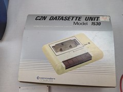 Commodore 64 Computer Untested w/ Box Matching # Manual Vicmodem Cassette 1530