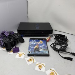 Sony PlayStation 2: Fat Console (SCPH-30001) w/FFX, 1 OEM DualShock 2, 1 Mascara