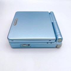 Nintendo Game Boy Advance SP AGS-001 Azurite Blue Console Rare Collectible