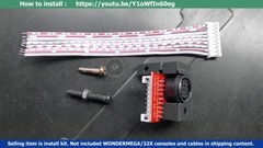 Assembly kit WONDERMEGA RG-M2 RGB compatible w/ Sega Genesis 2 Mega Drive 2 32X