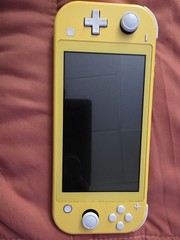 Nintendo Switch Lite Yellow Console RX with 128GB SD Card Region Free