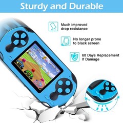 Educational 16-Bit Handheld Console – 230 Games for Kids & Adults – Gift Ready