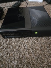 Microsoft Xbox 360 E Console 4GB Black OEM Power Supply – Tested