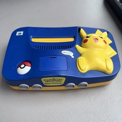 NINTENDO 64 N64 POKEMON PIKACHU EDITION CONSOLE ONLY Tested Works Great!