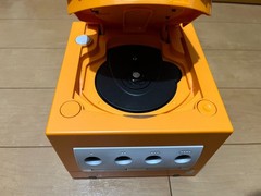 Nintendo GameCube Console & Controller Orange Color with BOX Japan 0320