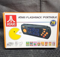 Atari Flashback Portable Deluxe | 70 Built-In Games | 2.8″ Display | SD Slot