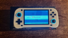 G28 Retro Handheld Video Game Console Linux System 4.3 Inch White 128gb