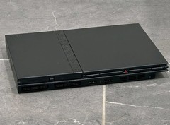 Sony PlayStation 2 Slim Line PS2 Console Charcoal Black SCPH-7001 Untested