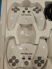 InfraZone 2008 Wireless Solution Home Console Wireless Gaming White Blue 16 Bit