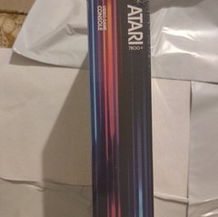 Atari 7800+ Black Console HDMI Wireless Gamepad Backward Compatible Crystal Que…