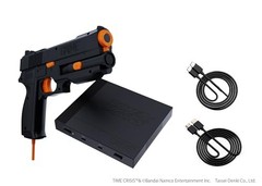 G’AIM’E x Time Crisis Basic Plug & Play Game Console Gun Controller Japan New