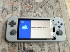 Retroid Pocket 3 Handheld Console – Retro Grey | 32 GB