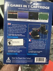 Atari 2600+ CIB +10 In 1, 4 In 1, Gamepad, 2 Joystck, 2 Paddles,Matt, Ext,MEGA!