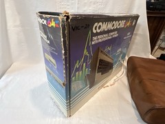 Commodore 64 Console + 1541 Disk Drive + Box/Accessories: Powers On – No Video
