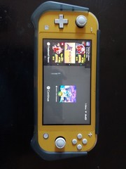 Nintendo Switch Lite Yellow Console with Protective Case 128GB Sandisk
