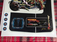 Vectrex Console VectrexWraps Warrior 1st Edition #14/35 Limited Wrap Rare 2014