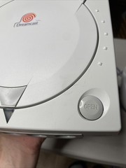 SEGA Dreamcast Console White Hkt-3020 with Controller, Cables, Tested Works