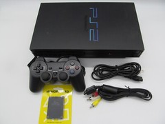 Sony Playstation 2 Console PS2 FAT with BRAND NEW wireless controller