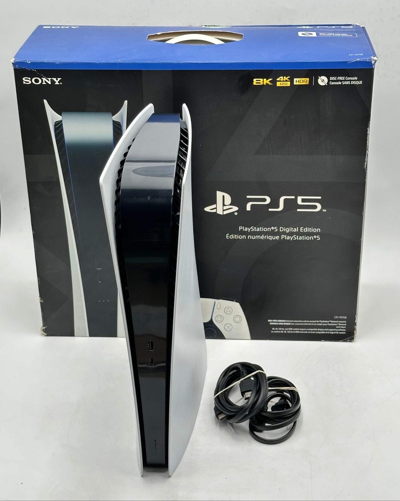 Sony PlayStation 5 Digital Edition (CFI-1015B) 825GB – USED WITH BOX