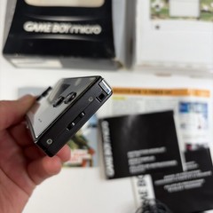 Gameboy micro With Complete In big box Inserts, Charger, Faceplates OEM