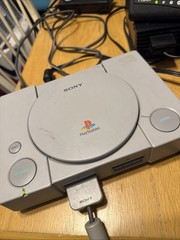 Sony PlayStation 1 Video Game Console – Gray With Disc Test Drive 5 – Works!