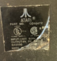 Atari 2600 Sears Tele Games 6 Switch Console FOR PARTS Or REPAIR ONLY W/Adaptor