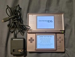 Nintendo DS Lite Nintendogs Best Friend Bundle Metallic Rose SEE DESCRIPTION!!!!