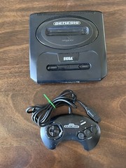 SEGA Genesis II 16MB Home Console, Black – Tested – Controller 1 Port Issues