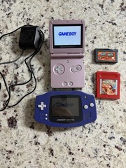 Nintendo Game Boy Advance Lot – Backlit AGS-101 SP, AGB-001