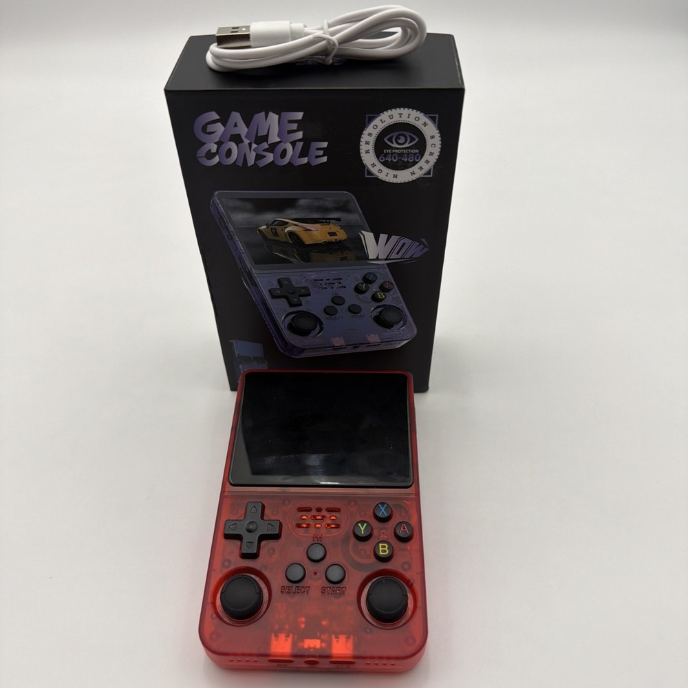 Video Handheld Game Console – Red – TESTED