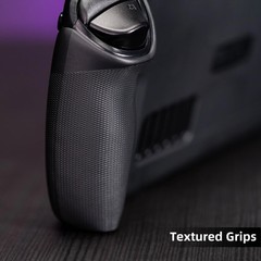 Black GripCase SD: Soft Protective Case for Steam Deck