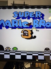 NES Console Bundle with Super Mario Bros. 1,2,3 Tested 2 Controllers Gun Read !
