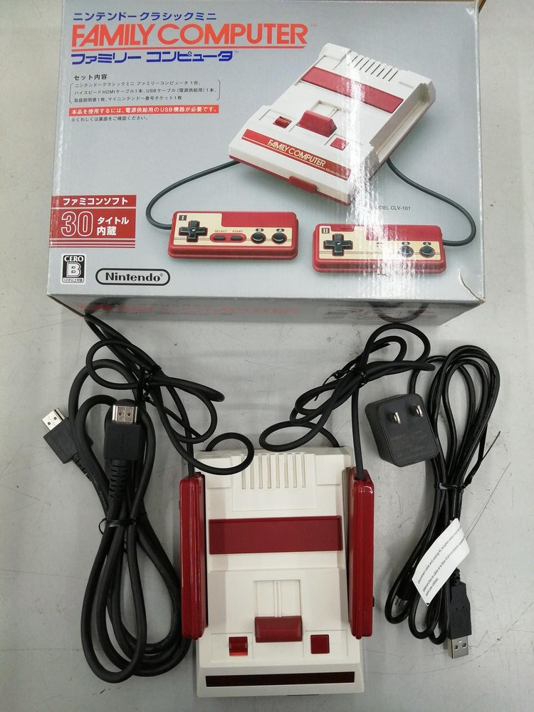 With Adapter Can be connected to a TV Model CLV 101 NINTENDO