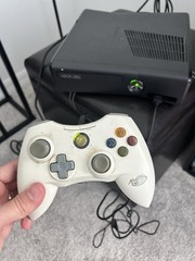 Xbox 360, 3 Wireless &1 Wired Controllers, Cables Included, 7 Games Included